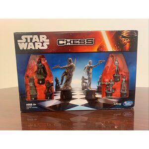 NEW Hasbro Star Wars The Force Awakens Chess Game - Multi-Color (B2345)